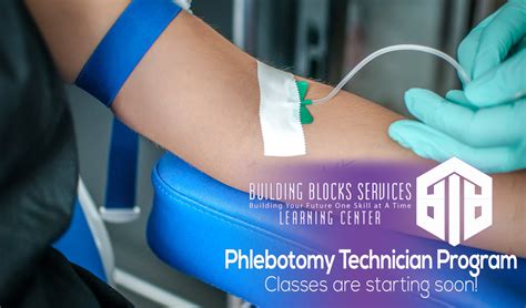 Phlebotomy Technician Certification Program Building Blocks Services