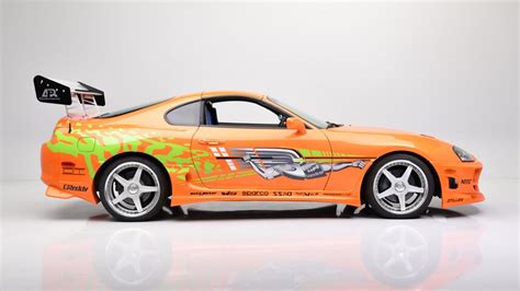 Paul Walkers Orange Toyota Supra From Fast And Furious Sale