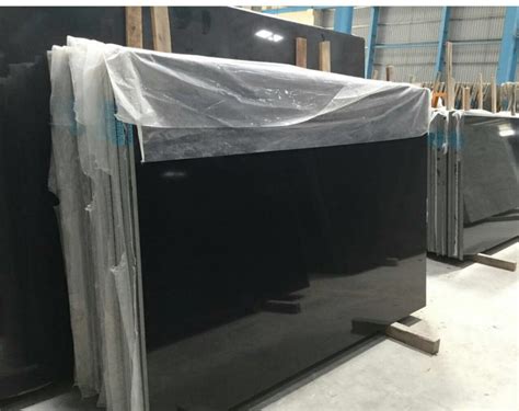South India Absolute Black Granite Gangsaw Slabs At Rs 450 Square Feet