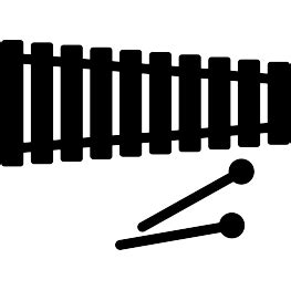 Download FREE SVG Xylophone Silhouette | Music silhouette, Xylophone, Musical band