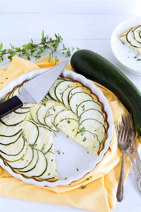 Crustless Zucchini Pie Zucchini Pie Main Course Recipes Zucchini