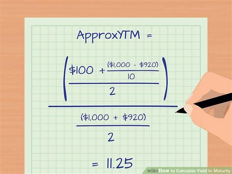 Let's go to the second part How to Calculate Yield to Maturity: 9 Steps (with Pictures)