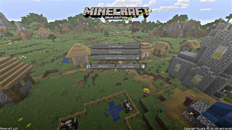 When you start a game (existing world or new world), the mod will automatically be applied. Minecraft 1.14 Village & Pillage Title Screen (4k 60fps ...