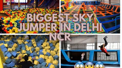 Skyjumper Trampoline Park Gurugram Most Adventure Place In Delhi Ncr Youtube
