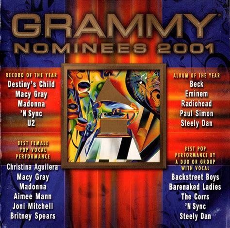 Grammy Nominees 2001 2001 Cd Discogs