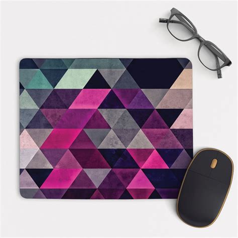 Finde und downloade kostenlose grafiken für muster geometrisch. Rosa Geometrische Muster Mauspad rechteckig oder rund