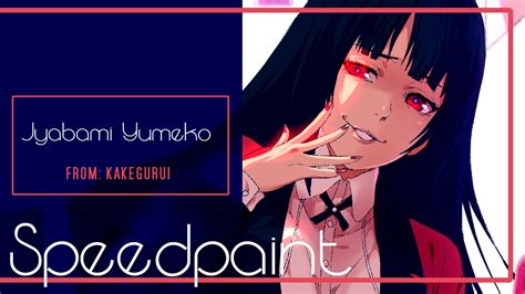 Jabami Yumeko From Kakegurui Speedpaint Youtube