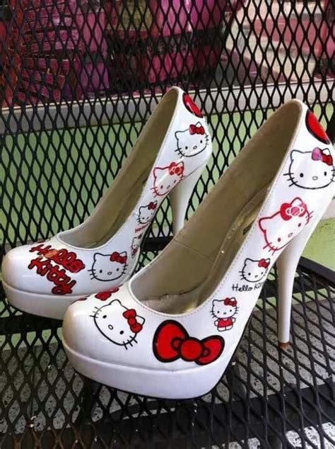Pin By Penny Schlimmer On High Heels Platform Heels Ankle Boot Heels Sandal Heels Hello Kitty