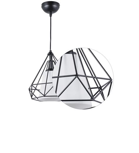 Buy Black Metal Single Hanging Lights By Foziq Online Contemporary