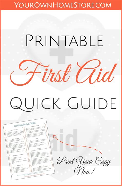 Printable First Aid Manual Pdf
