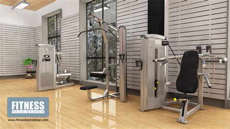 3d Gym Design And 3d Fitness Layout Portfolio Fitness Tech Design