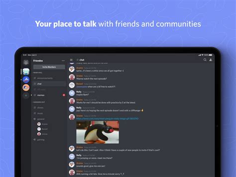 Discord Talk Chat Hang Out App Voor Iphone Ipad En Ipod Touch