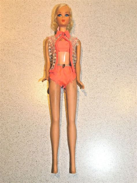Barbie Vintage Blonde Nape Curl Talking Barbie Doll Ebay