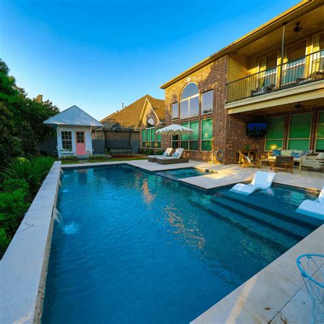 Pool Contractors Houston Tx Kingston Pools And Outdoor Living