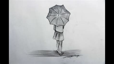How To Draw A Beautiful Rainy Day