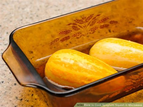 How To Cook Spaghetti Squash In Microwave With Pictures