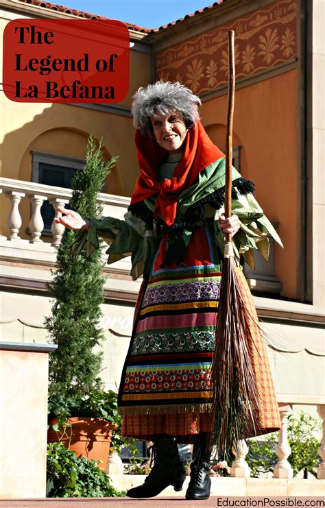She brings ashes and coal to bad nasty children to the nice good child she brings candies. Holidays Around the World: Italy