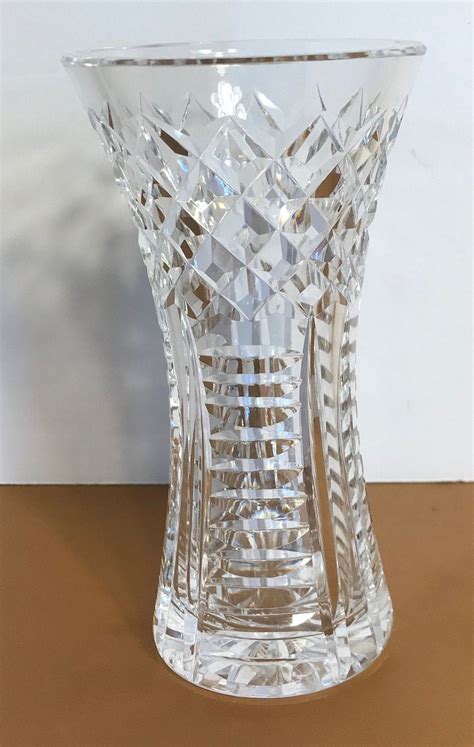 Vintage Waterford Crystal Vase Beautiful Crystal Flared Top Etsy
