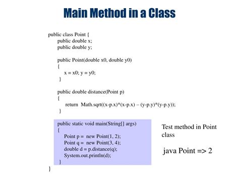 Ppt The Point Class Powerpoint Presentation Free Download Id3215734