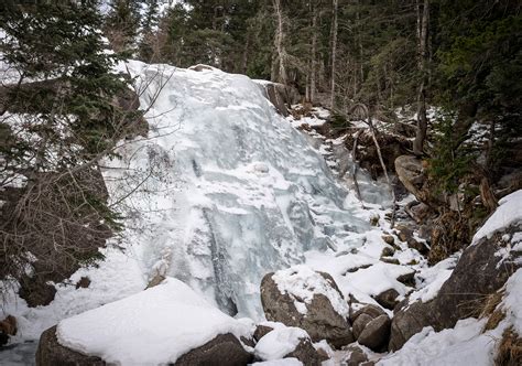 Frozen Waterfall Bell Canyon Sandy Ut Jan 5 2018 Waterfalls