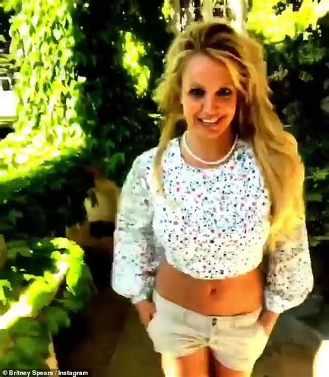 Britney Spears Shares Words Of Wisdom As She Treks Through Her Yard In