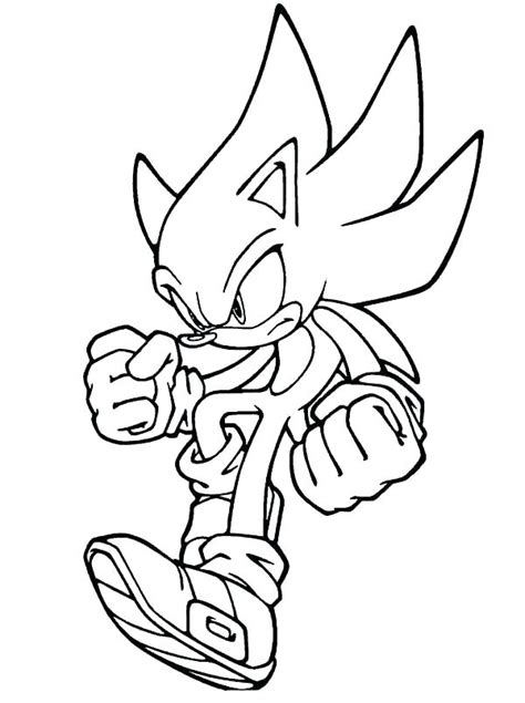 This color book was added on 2019 05 13 in sonic coloring page and was printed 513 times by kids and adults. Super Sonic Coloring Pages at GetColorings.com | Free ...