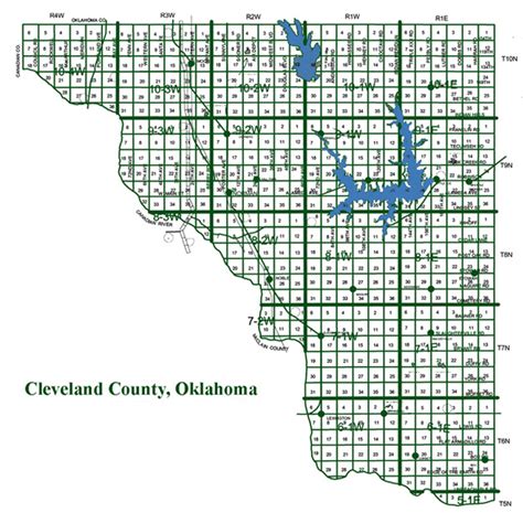 Maps Of Oklahoma And Cleveland C
