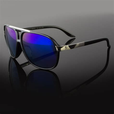 Sunny Shades 80 S Classic Retro Mens Fashion Mirror Lens Aviator Vintage Designer Sunglasses