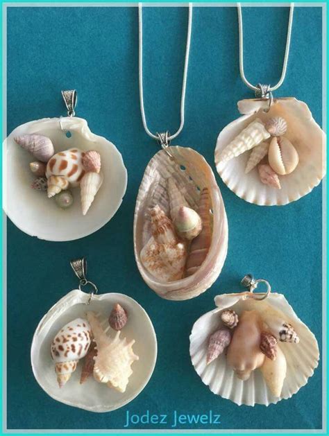 Shell Necklaces Sea Shells Diy Shell Crafts Diy Sea Crafts