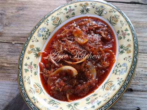 Sambal tumis petai ikan bilis mp3 & mp4. Nasi Lemak Kukus Dengan Sambal Tumis Ikan Bilis - Azie Kitchen