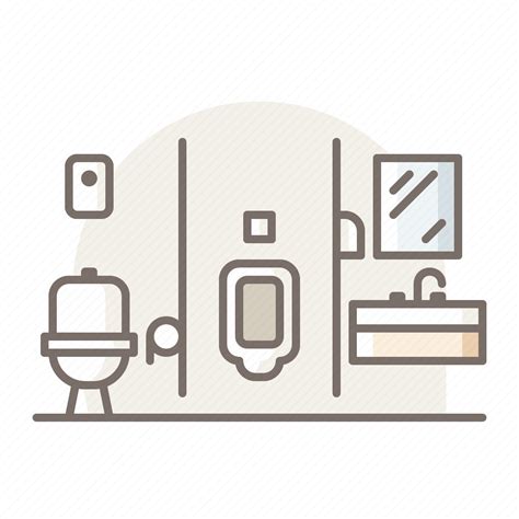 Bathroom Restroom Urinal Icon Download On Iconfinder