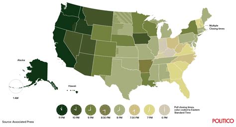 Maybe you would like to learn more about one of these? What time do polls close? 2016 poll closing times by state ...