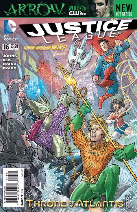 Atlantis And America Go To War In "Justice League" #16