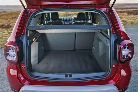 Dacia Duster 2021 Practicality Boot Space Dimensions Parkers