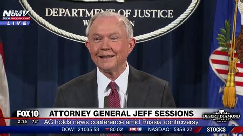 Fnn Attorney General Jeff Sessions Recuses Himself From Russia