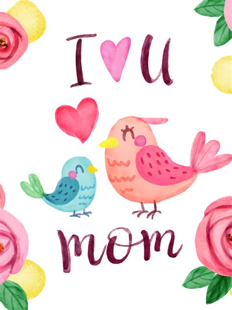Download I Love You Mom 4K Wallpaper, Happy Mother's Day ...
