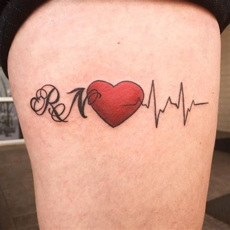Nurses with tattoos often have to cover up their tattoos at work. 20 Ink Designs for Nurse Tattoos - NurseBuff