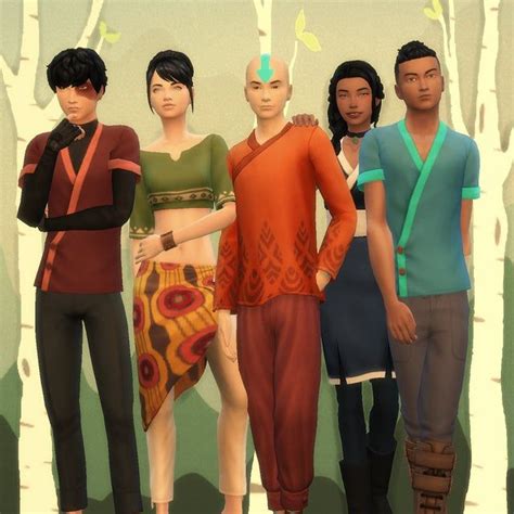 This One Is For Team Avatar Thesims Sims Sims 4 Characters Avatar