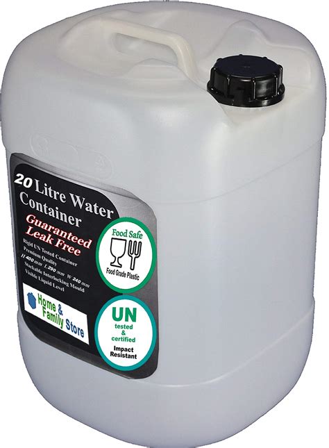 H32 20 Litre Plastic Water Container Food Grade Buy Online In Kuwait