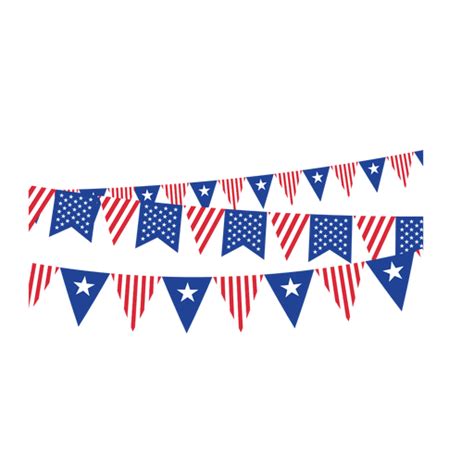 Bunting Flag Png Designs For T Shirt And Merch