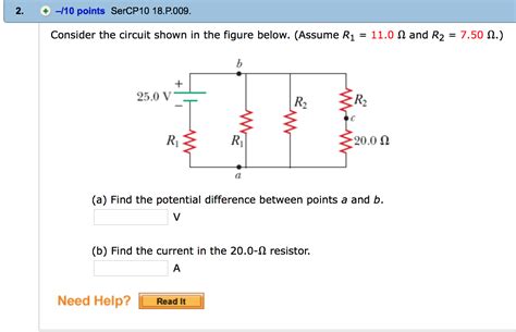 solved consider the circuit shown in the figure below