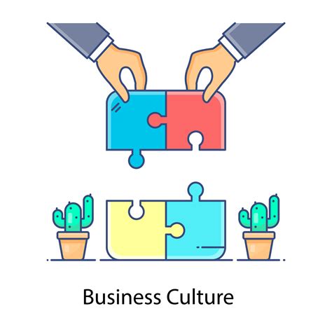 Business Culture Icon Problem Solving In Flat Style 5068904 Vector Art