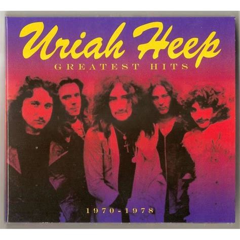 Greatest Hits 2 Cd New And Sealed Worldwide Free Shipping By Uriah Heep