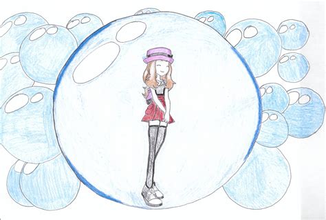Serena floating with other Bubbles by MooseStudio on DeviantArt