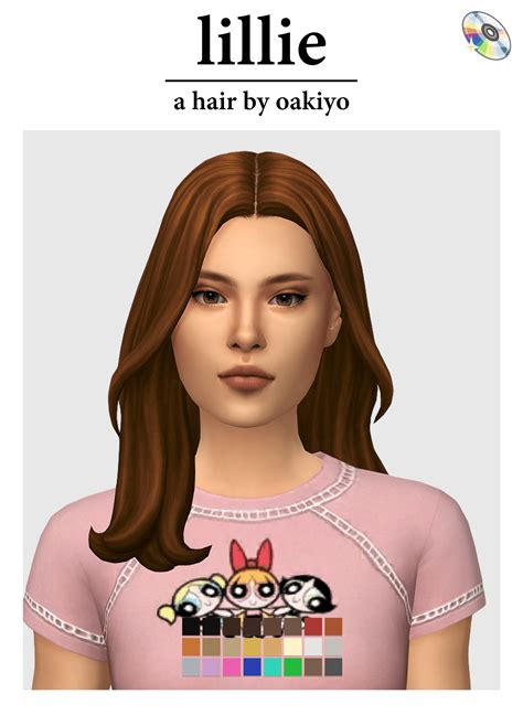 The Sims 4 Lillie Hair The Sims Book
