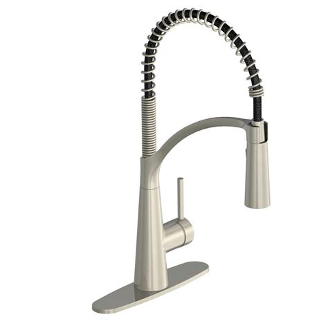 Best glacier bay faucet reviews 2020 guide sensible digs. Glacier Bay Kitchen Faucet Commercial Single Handle Pull ...