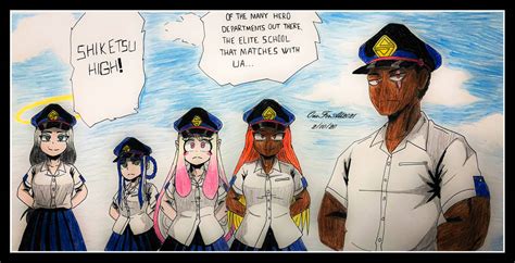 Bnha Ocgroup Request 3 Enters Shiketsu High By Oneforall2021 On