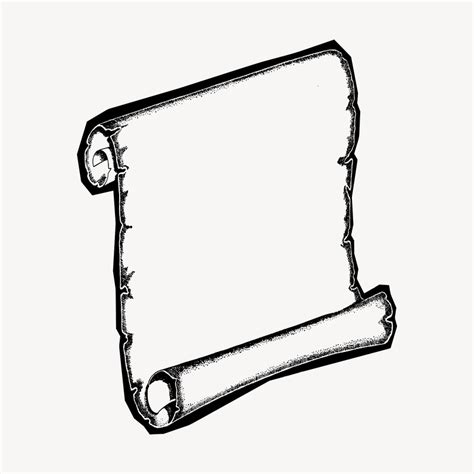 Scroll Frame Hand Drawn Clipart Free Vector Rawpixel