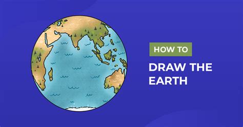 How To Draw The Earth Design School