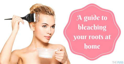 Hair gets damaged due to chemicals. How to bleach your roots at home - The Fuss